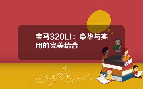 宝马320Li：豪华与实用的完美结合