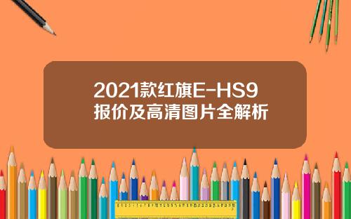 2021款红旗E-HS9报价及高清图片全解析